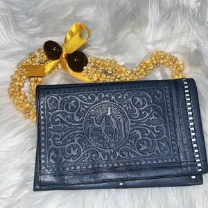Moroccan NEW Handmade Red Leather Wallet 2
